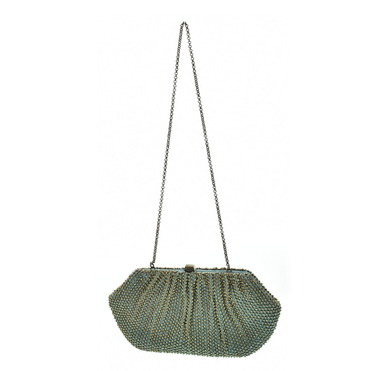 ブランド古着】SANTI / サンティ がま口 ビーズ ハンドバッグ | すべて