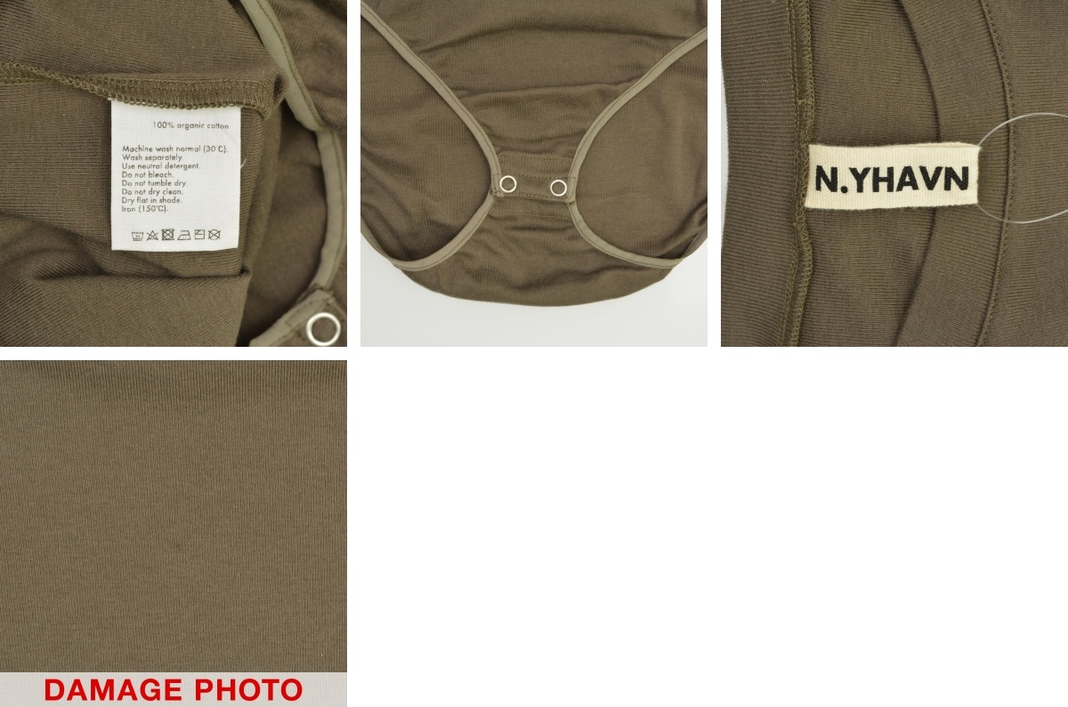 ブランド古着】N.YHAVN / ニューハウン Crewneck Bodysuit