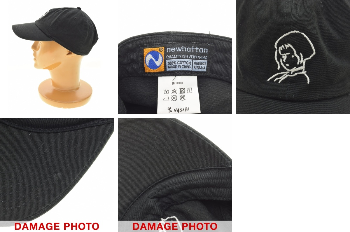 ブランド古着】長場 雄 / ナガバ ユウ マチルダ刺繍 キャップ