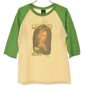 ZION ROOTSWEAR / ��������롼�ĥ����� BOB MARLEY �ܥ֥ޡ��꡼ ��ʬµT����� 