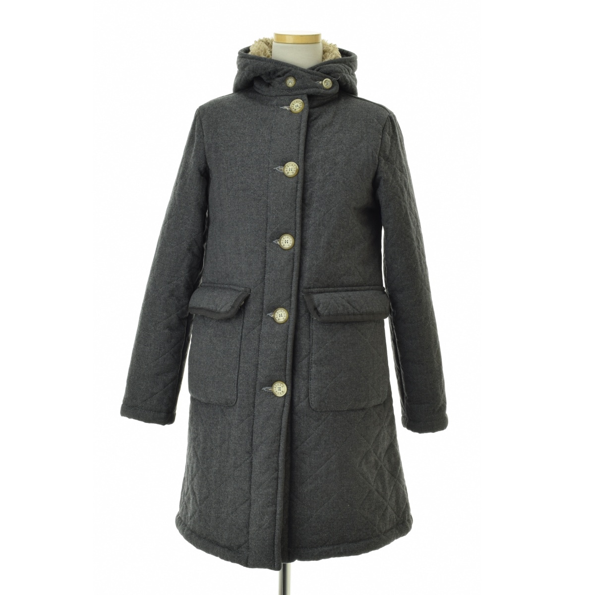 マッキントッシュ グランジ キルティングボアコート カーキ 36  