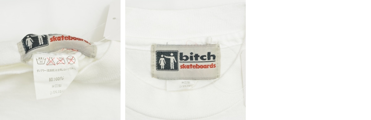 ブランド古着】bitch skateboards / ビッチ スケートボード 90s