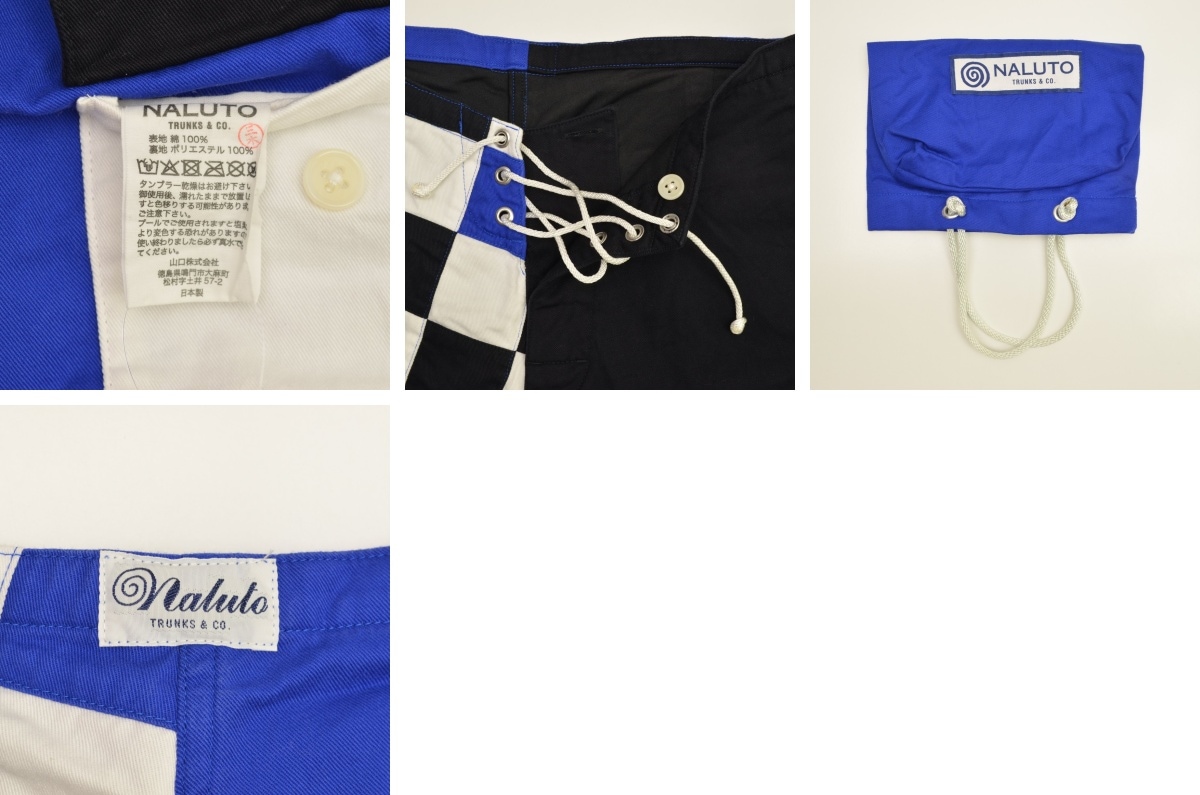 ブランド古着】NALUTO TRUNKS&CO. / ナルトトランクス チェッカー