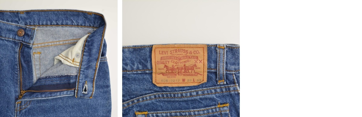 ヴィンテージ リーバイス 515-0217 デニムパンツ フィリピン製 極東 3418 Levi's 515-0217 W42 L34 93年 フィリピン製 MADE IN