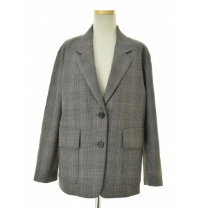 MARGARET HOWELL / ޡåȥϥ 24AW 578-4220002 OVERCHECK WOOL Сå 른㥱å 