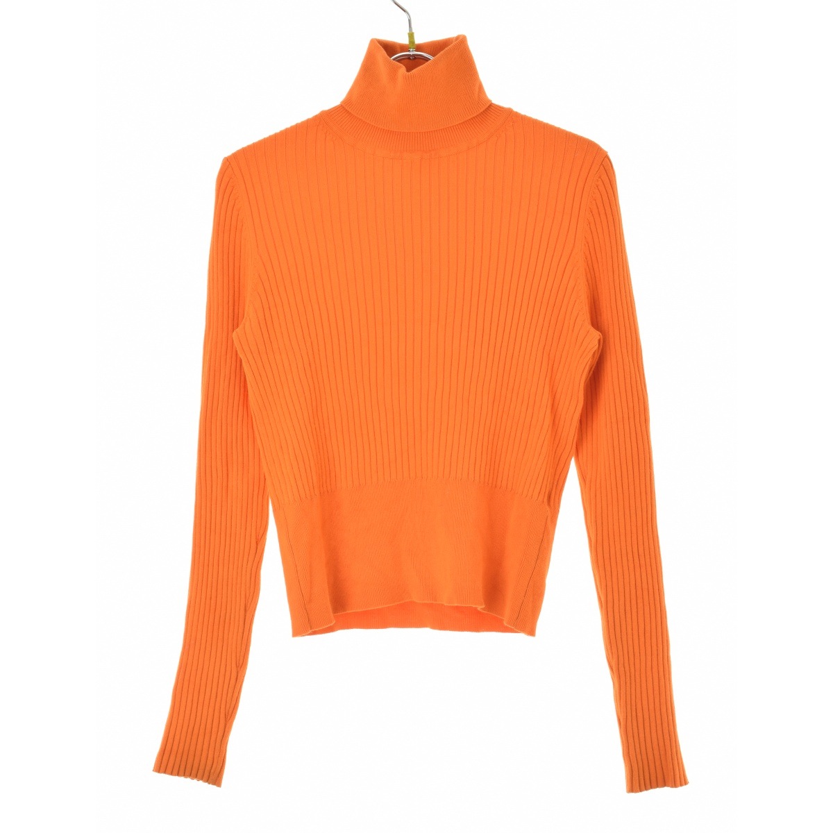 ZARAドルマンニットハイネックレッドオレンジザラセーターポンチョ ZARA - ZARA ハイネックニットセーター XSサイズ レッドの通販 by
