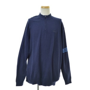 ADIDAS / ���ǥ����� GOLF CLIMALITE STRETCH �ϡ��ե��å� �ץ륪���С� Ĺµ�˥åȥ������� 