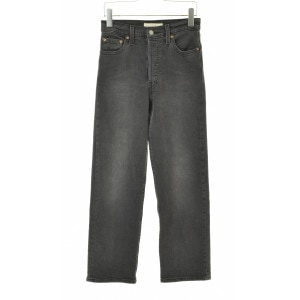 LeVIS PReMIUM / �꡼�Х����ץ�ߥ��� 72693-0134 RIBCARE STRAIGHT ANKLE �֥�å� �ǥ˥�ѥ�� 