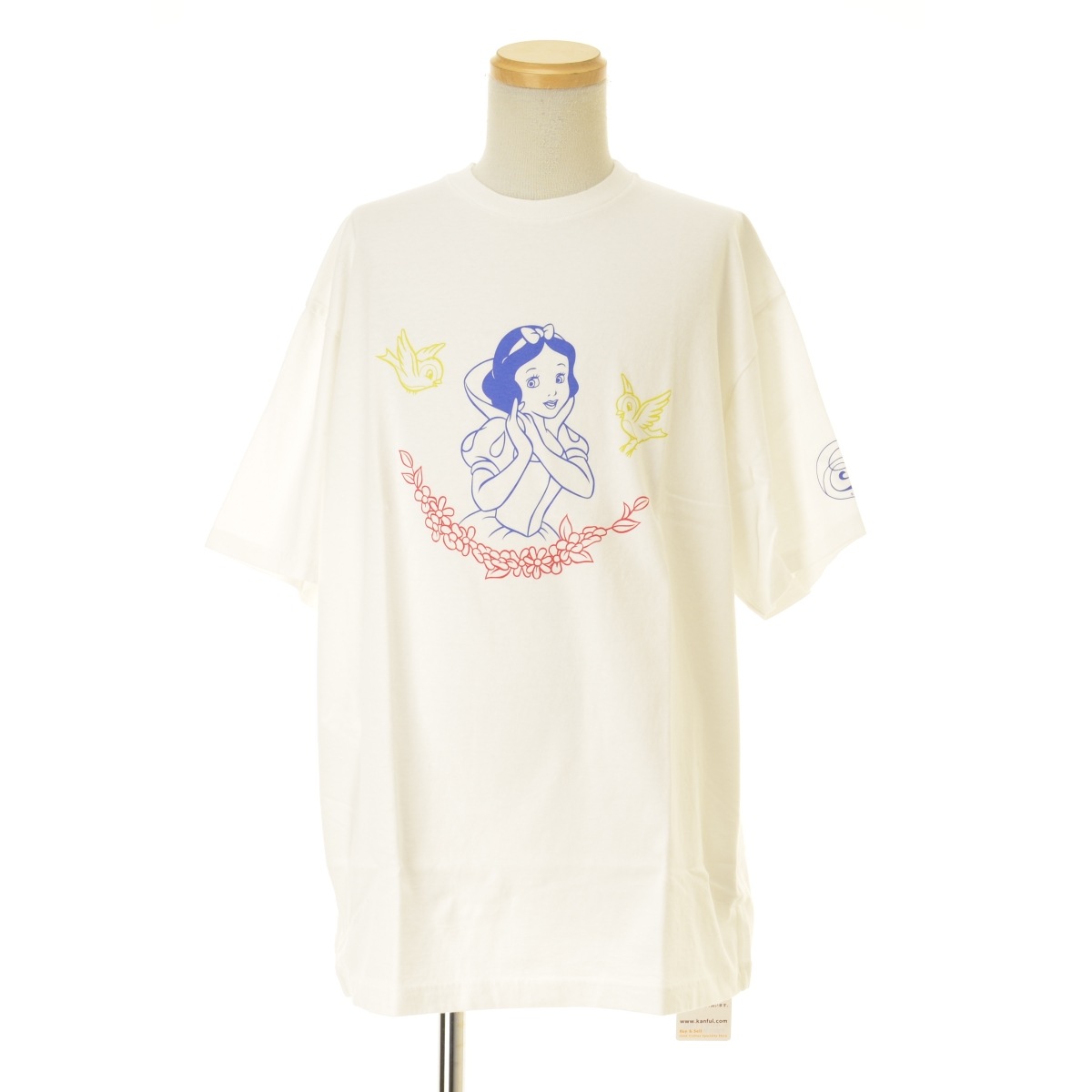 SEQUEL 24SS プリント Tシャツ カットソー シークエル ホワイト サイズL 美品 中古 4b012901 美品 24SS シークエル SEQUEL ロゴプリント クルーネック Tシャツ