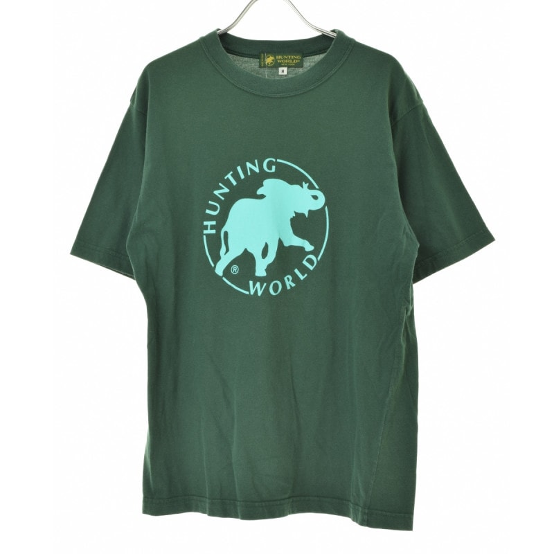 HUNTING WORLD - ハンティングワールド　Ｔシャツ美品（1202） ブランド古着】HUNTING WORLD / ハンティングワールド 90s イタリア製