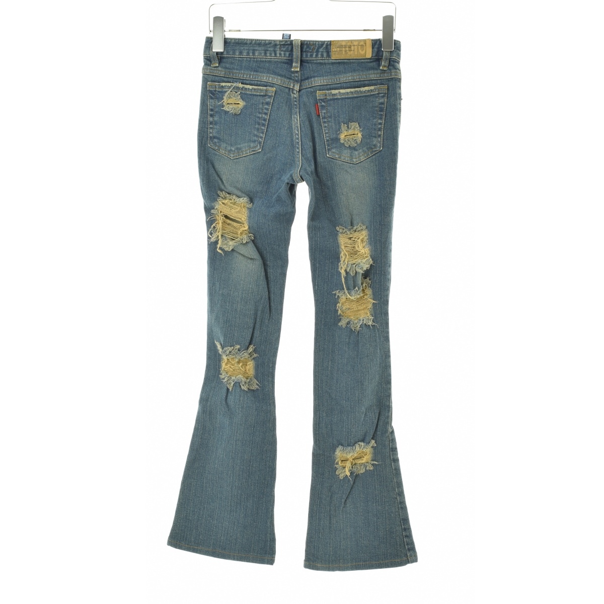 ブランド古着】IN TOTO JEANS クラッシュ加工ストレッチブーツカット