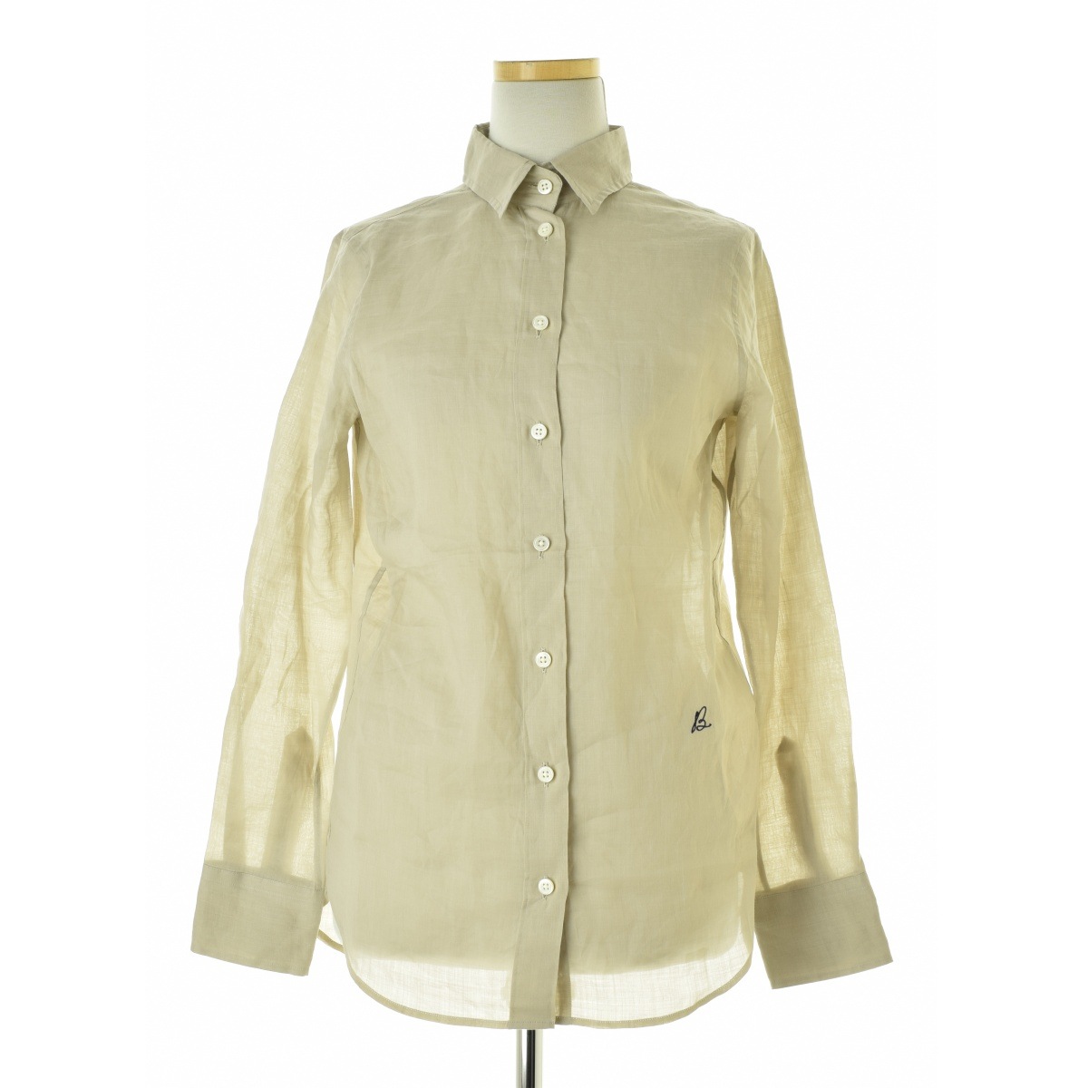 マディソンブルー リネンフリルシャツmadison blue MADISONBLUE フリル