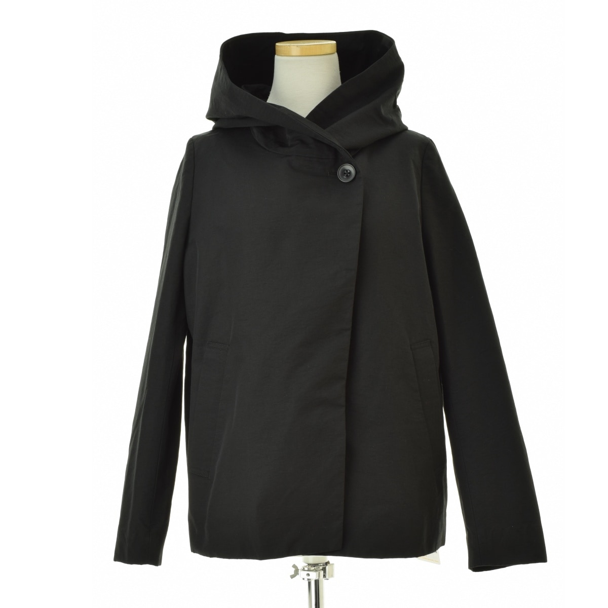 ジャーナルスタンダード グログランフードコート　ブラックＭ ジャーナルスタンダード グログランフードコート ブラックM