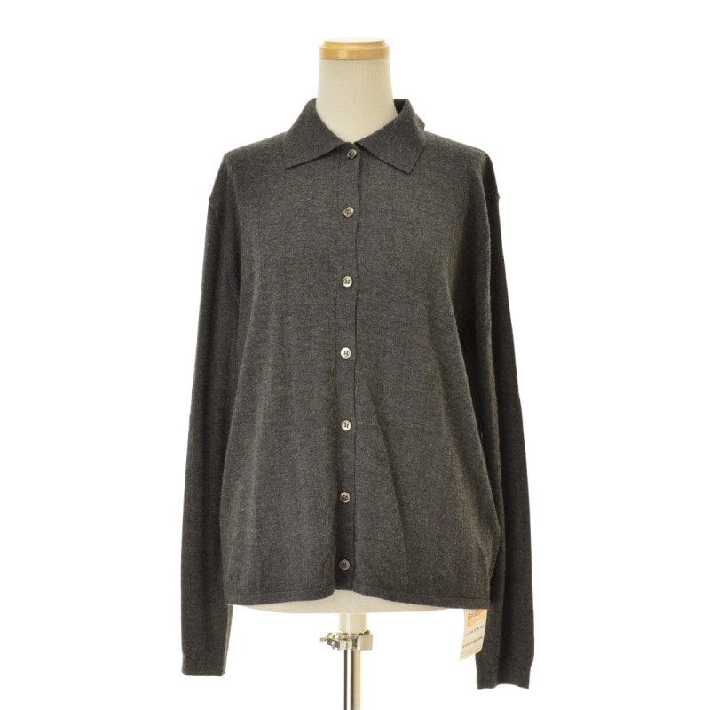 L'APPARTEMENT / ���ѥ�ȥ�� 23AW 23080560201130 Cashmere Silk Knit �����ߥ� ���륯�˥å� Ĺµ�����ǥ����� 