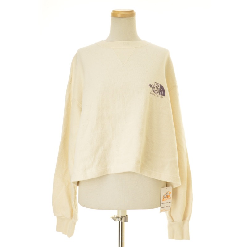 THE NORTH FACE PURPLE LABEL / �Ρ����ե������ѡ��ץ�졼�٥� NTW3406N Field Cropped Graphic Tee Ĺµ�������å� 