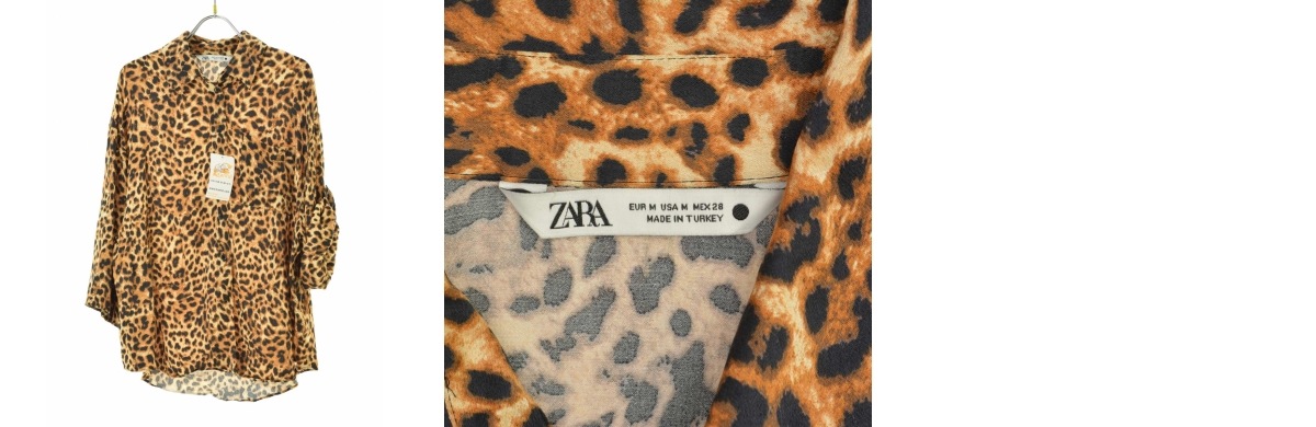 ZARA - ジュエミ レオパード シャツの通販 by yyy｜ザラならラクマ