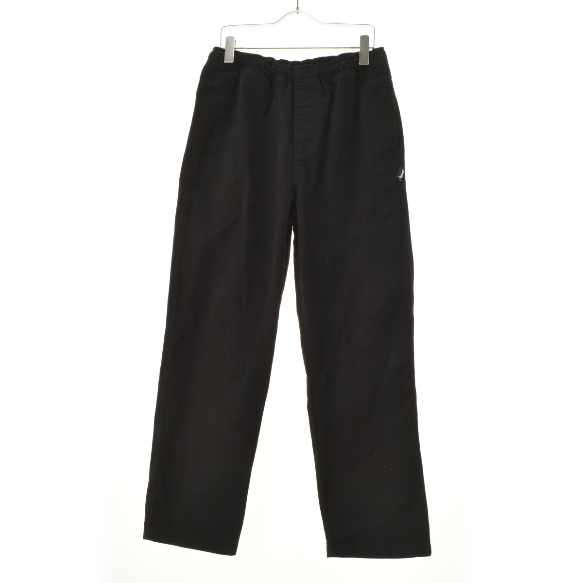 STUSSY / 23AW/Brushed Beach Pants/ボトム/S/コットン/ブラック/無地/116553 ブランド古着】STUSSY / ステューシー 116553 Brushed Beach Pant