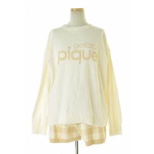 gelato pique / 顼ȥԥ 24SS PWNT241093 JQDץ륪С&硼ȥѥĥå åȥå 