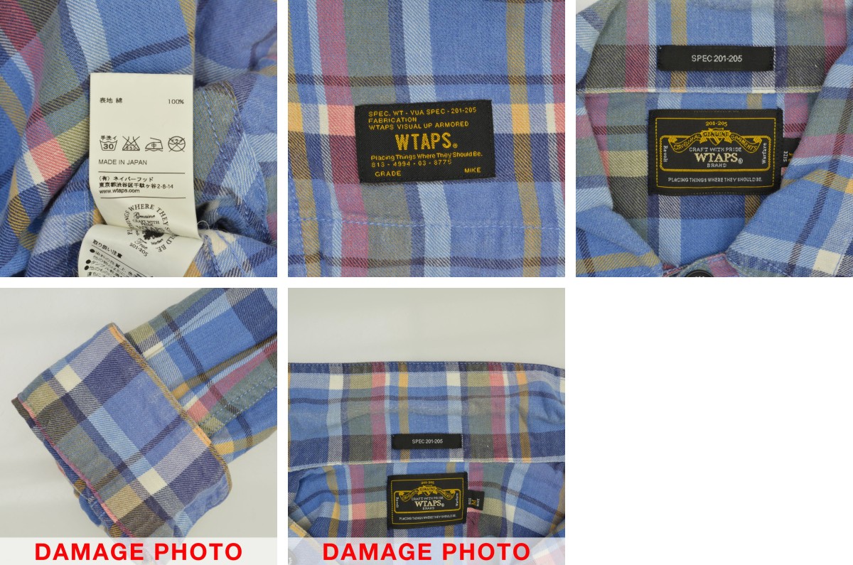 ブランド古着】WTAPS / ダブルタップス 12SS 121GWDT-SHM03 UNION LS