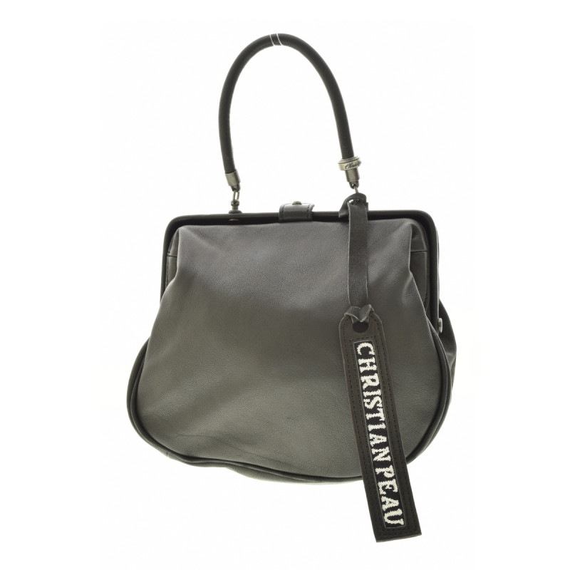 CHRISTIAN PEAU クリスチャンポー　がま口　ショルダーバッグ ブランド古着】CHRISTIAN PEAU / クリスチャンポー 2WAY がま口 レザー