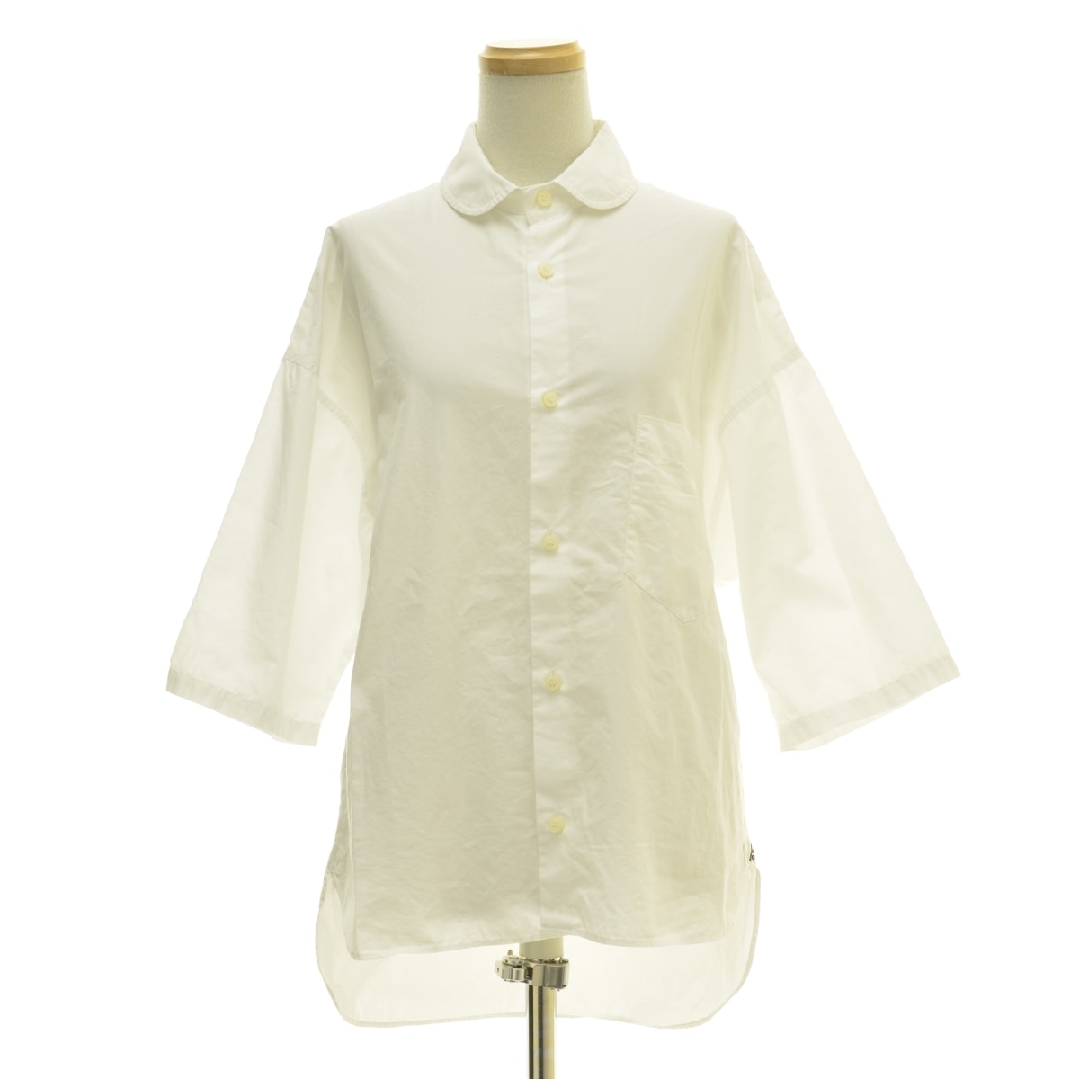 MADISONBLUE - 【MADISONBLUE】MB241-5010 J.BRADLEY ROUND COLLAR SH五分袖シャツ J.BRADLEY ROUND COLLAR SH | SHIRT/BLOUSE | MADISONBLUE