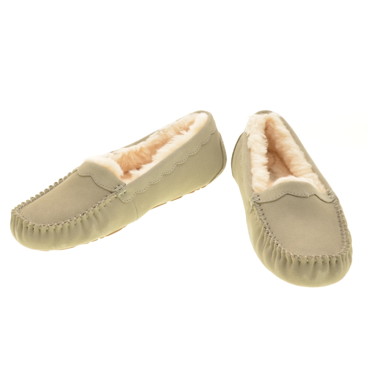 ブランド古着】UGG / アグ 1118841 W SCALLOPED MOC ムートン レザー