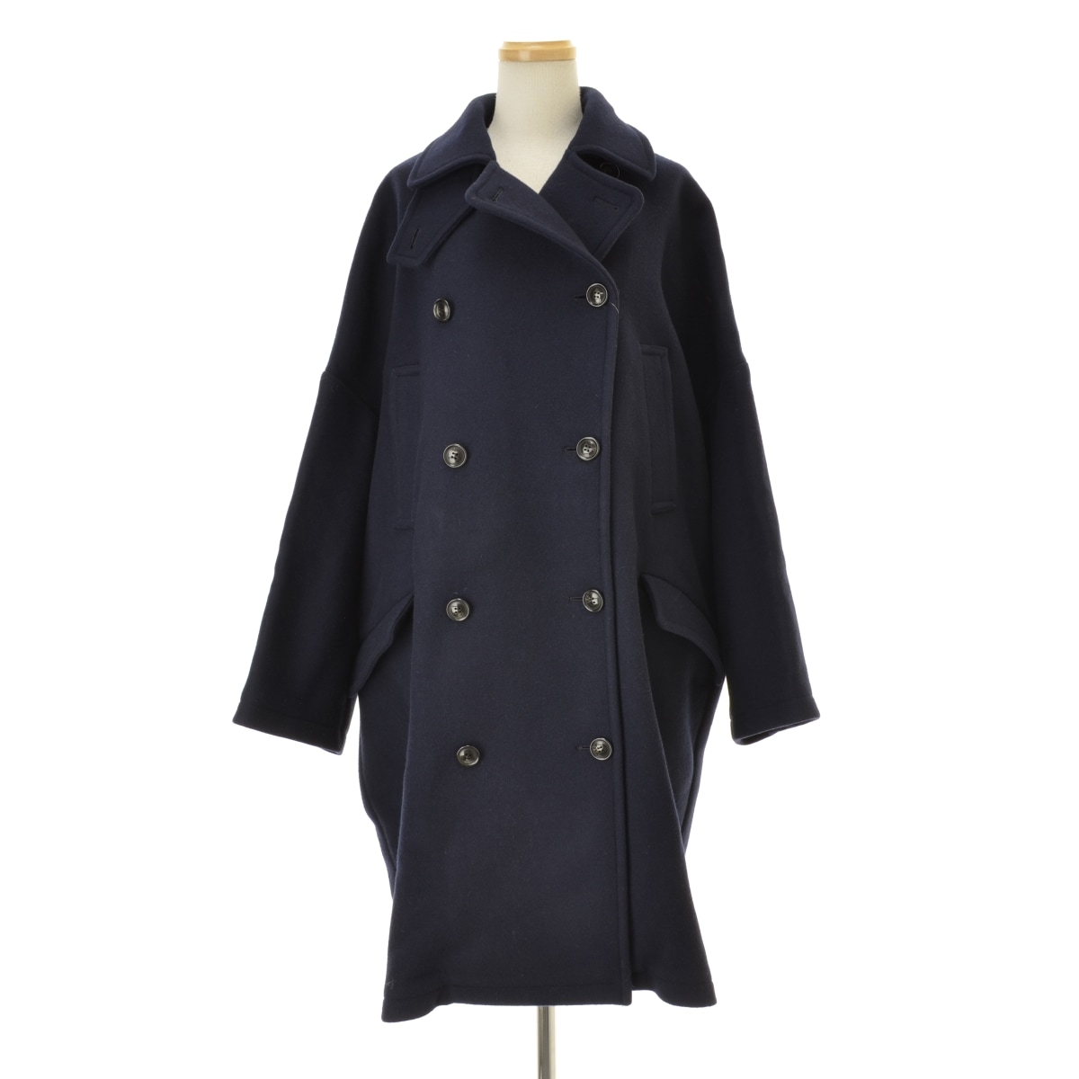 専用 極美品 フレームワーク 完売 22AW ロングPコート ブラック 38 専用 極美品 フレームワーク 完売 22AW ロングPコート ブラック 38