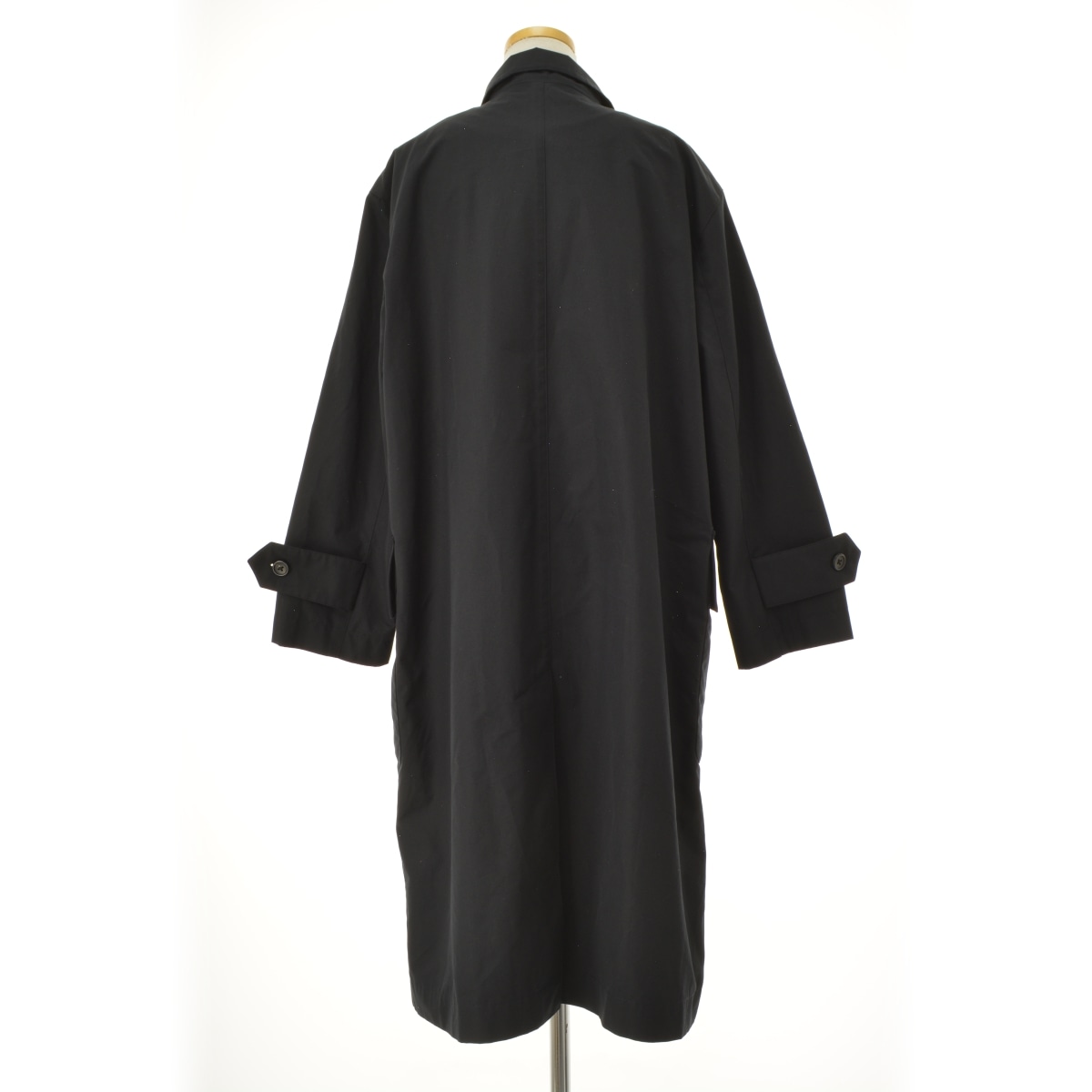 今季 MARGARET HOWELL ブラックオーバーサイズコート サイズ1 今季