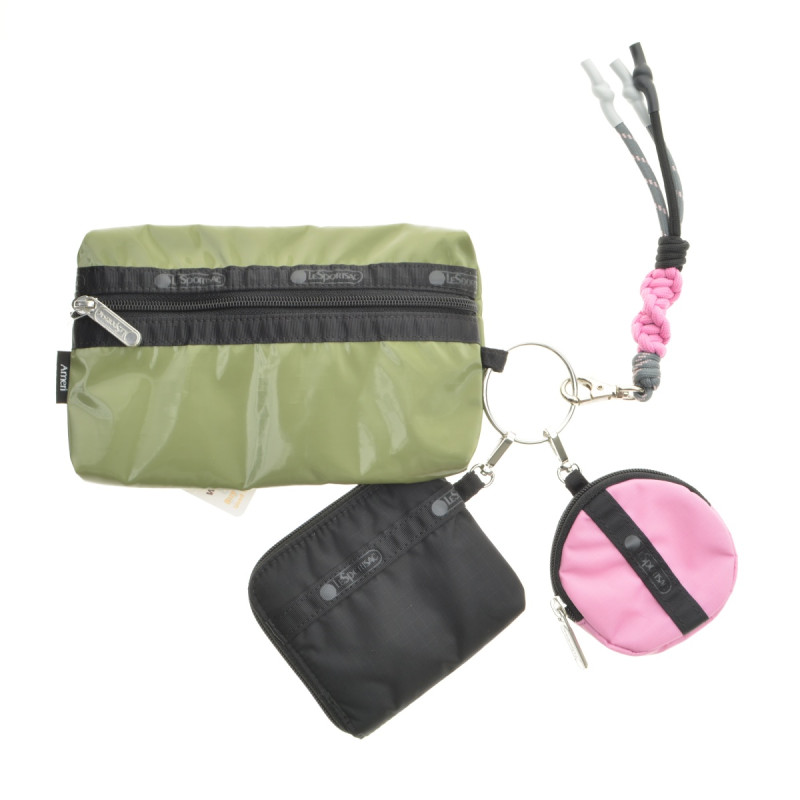 アメリ レスポ 3連マルチポーチ LeSportsac×Ameri Multi Pouch