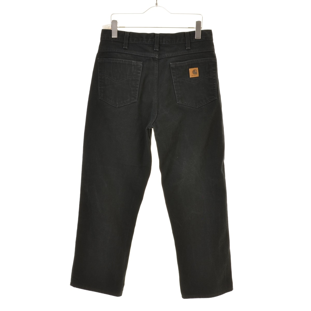 0*0様 Carhartt カーハート B17 ブラックデニムパンツ W31 メ ブランド古着】CARHARTT / カーハート メキシコ製 B161 BLK Relaxed