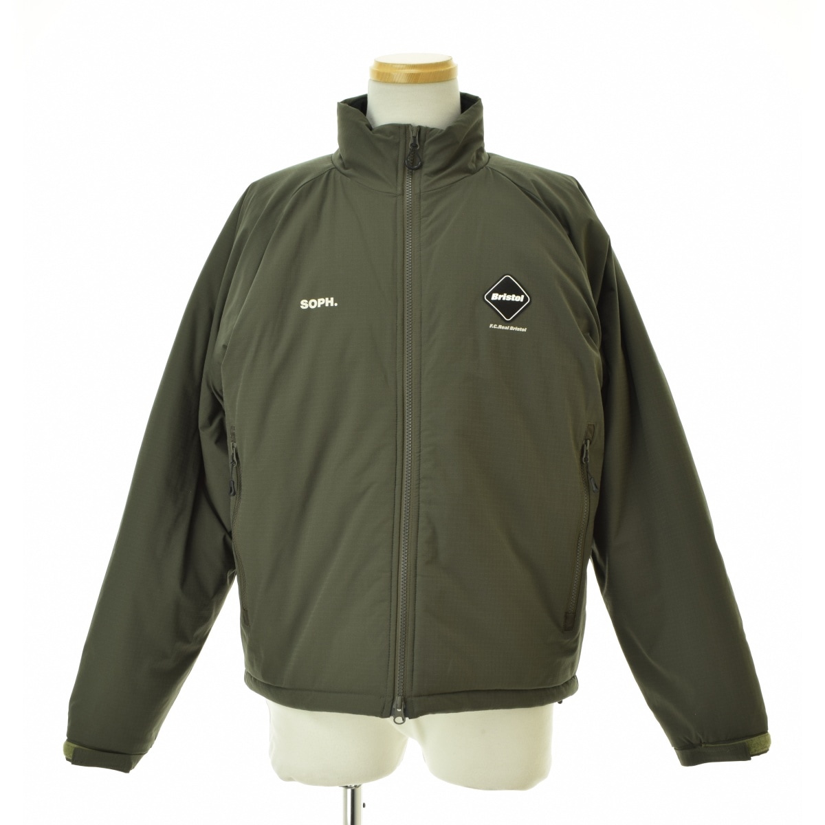 FCRB INSULATED VENTILATION JACKET 美品 カーキ ブランド古着】F.C.R.B. / エフシーアールビー 24AW FCRB-242053