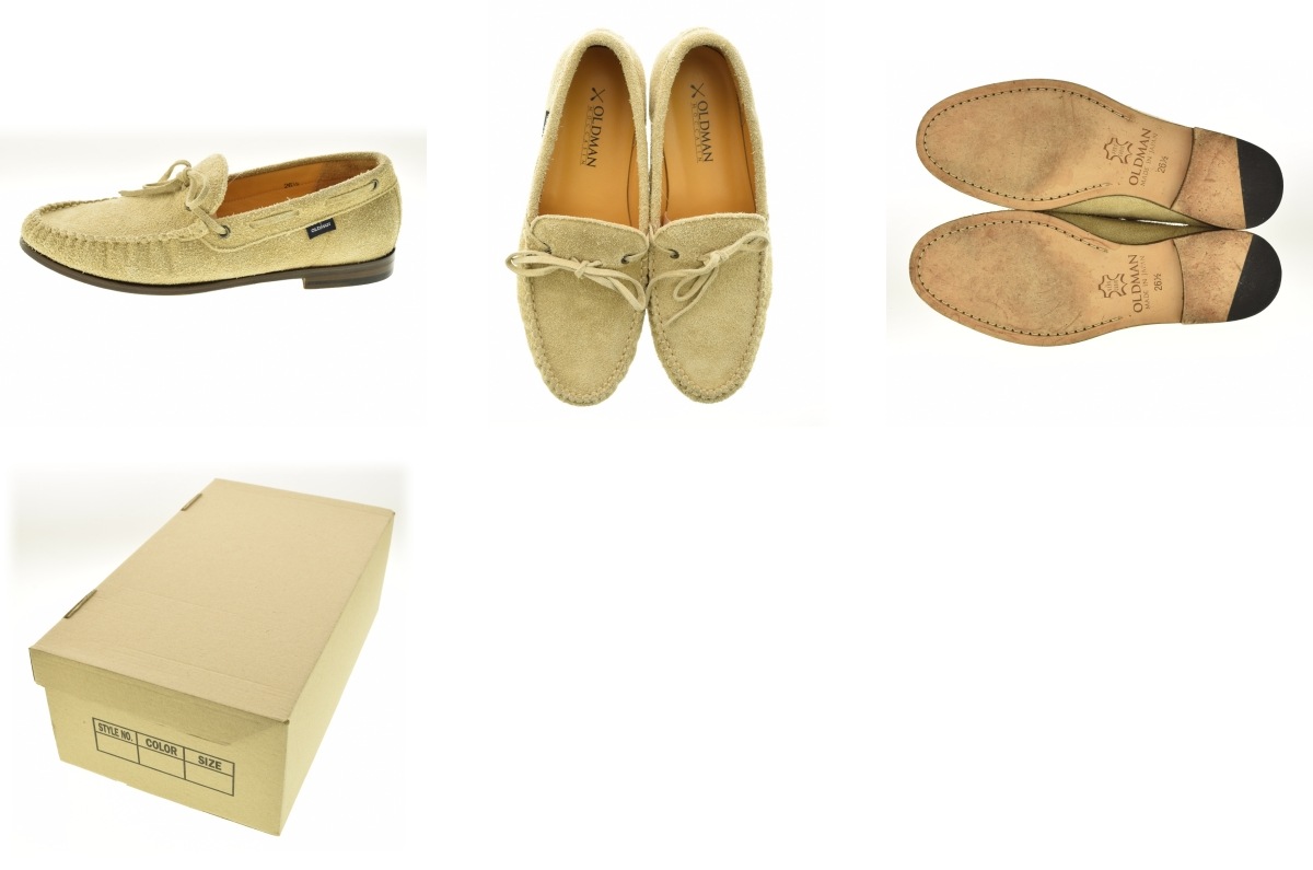 OLDMAN　MOCCASIN　スウェードシューズ オールドマン 撥水スウェード・手縫いモカシン | ライトアップ