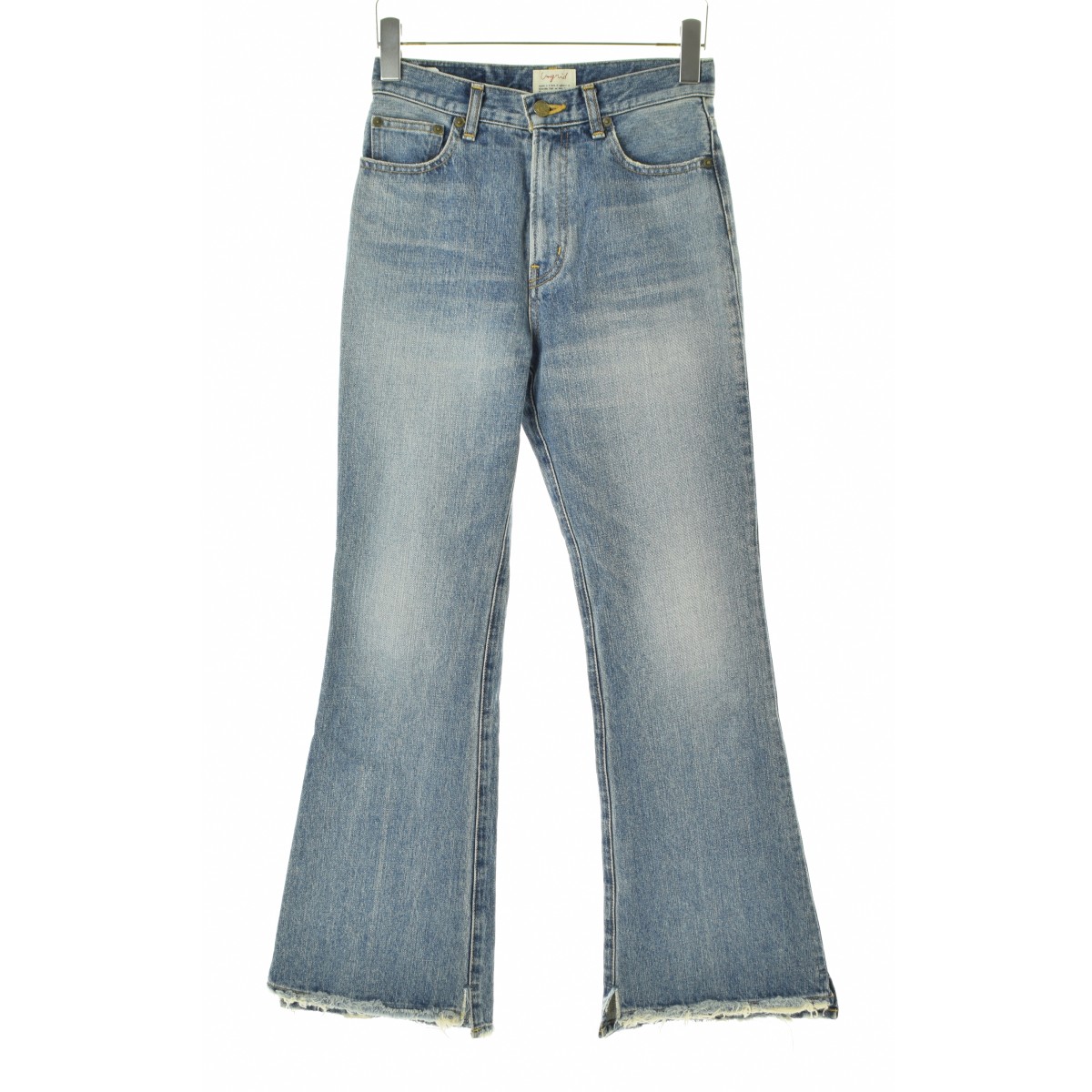 Ungridアングリット♡スリットフレアデニム25インチ スリットフレア  