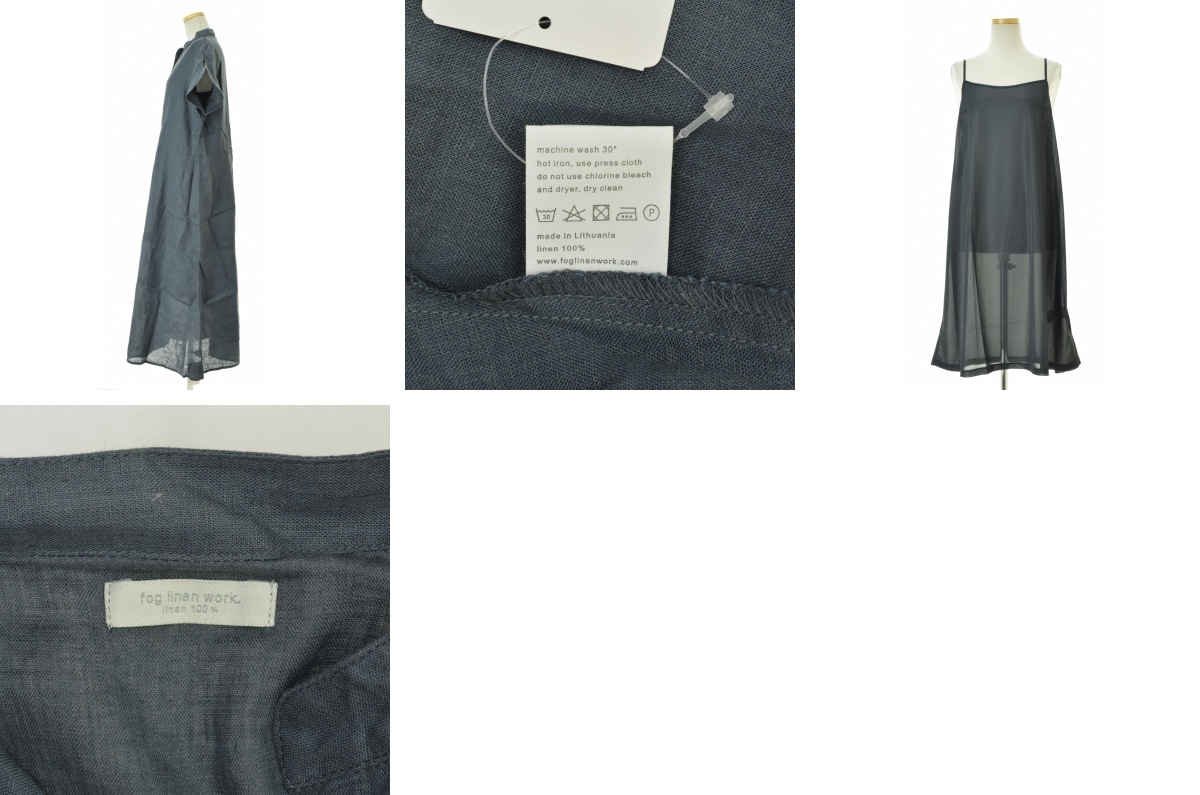 fog linen work フォグリネンワーク半袖ワンピース 楽天市場】fog linen work フォグリネンワーク リーア