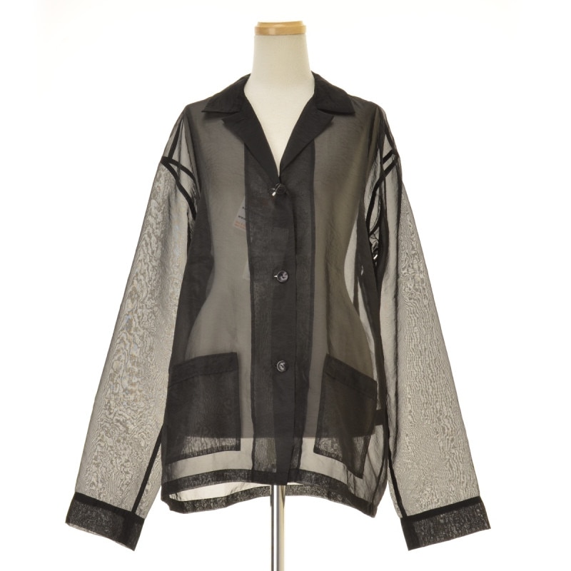 6 (ROKU) UNITED ARROWS / ���� 25SS 8611-299-0325 ROKU OSAKA���� ROKU ORGANDY SHIRT�������󥸡� Ĺµ����� 