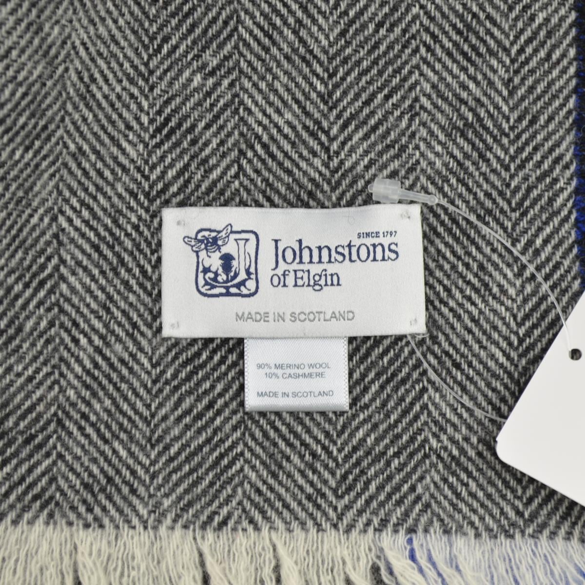 Johnstons of Elgin マフラー ウール Johnstons of Elgin｜【日本限定】ストール 大判 Woven Stole