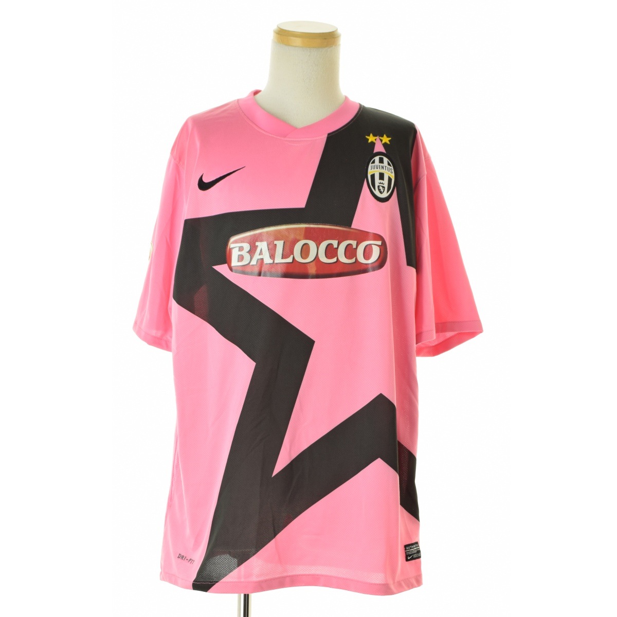 Juventus ピンクシャツ Nike BALLOCCO ブランド古着】NIKE / ナイキ Juventus FC BALOCCO ユヴェントス