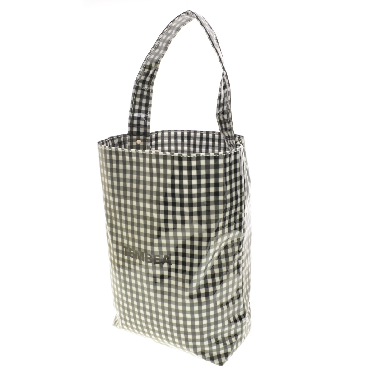 TEMBEA ギンガムチェックエコバッグ TEMBEA:ギンガムチェックペーパートート （トートバッグ