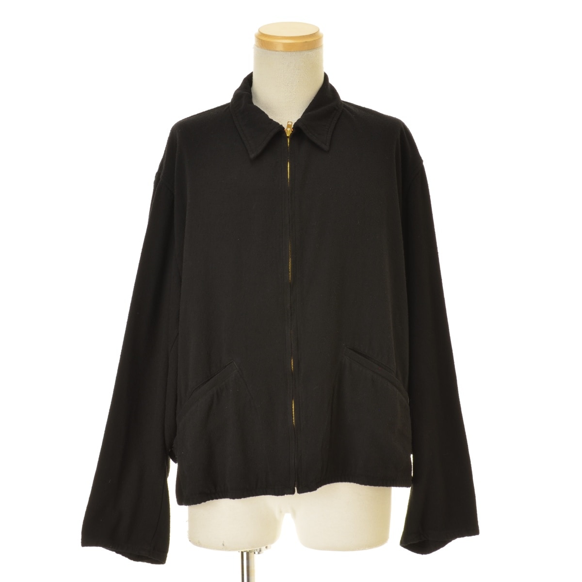 新品 サイズ1 25SSコモリ シルクネップ ジップショートジャケット COMOLI(コモリ) / シルクネップ ジップショートジャケット 25SS