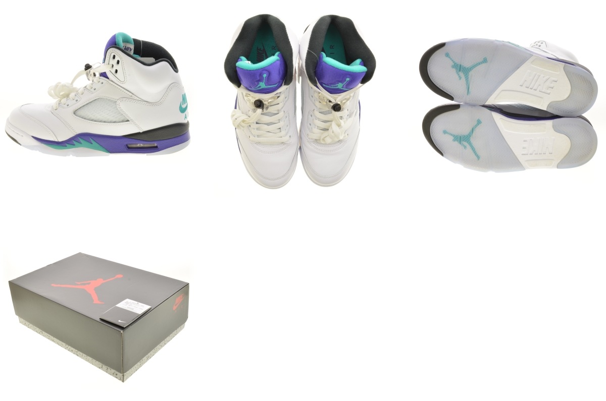 ブランド古着】NIKE / ナイキ HQ7978-100 Air Jordan 5 Retro Grape 