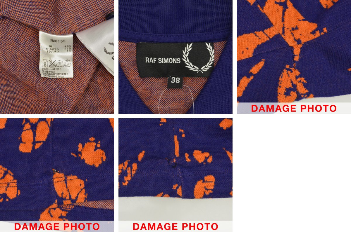 RAF SIMONSネイビー ポロシャツ 楽天市場】RAF SIMONS ラフシモンズ（ポロシャツ｜トップス