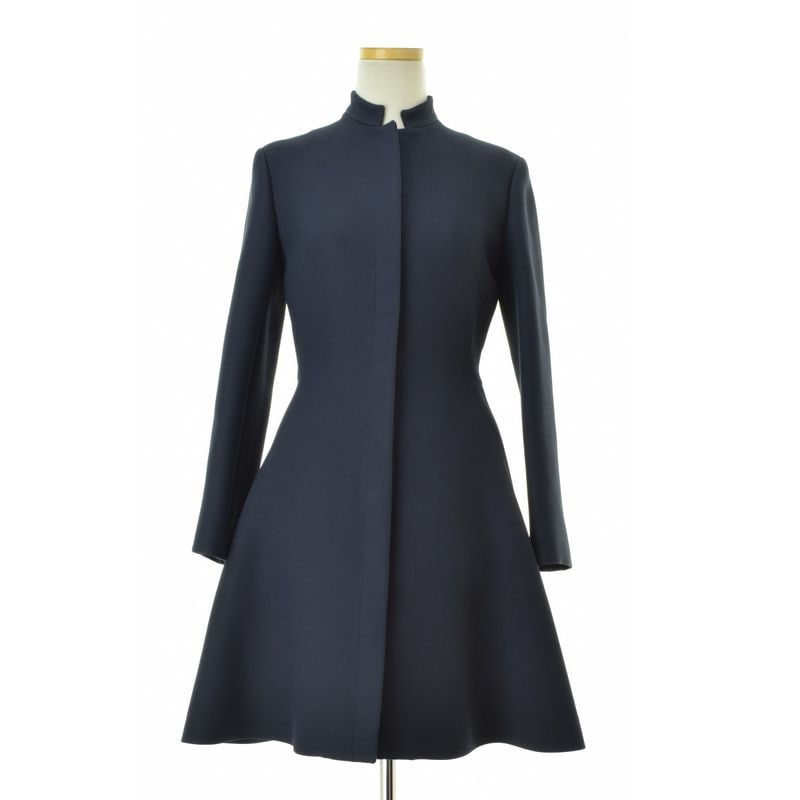 美品✨クリスチャンディオール ロングコート ガウン ベルト Aライン ウール ブランド古着】Christian Dior / クリスチャンディオール 7H21829C1162