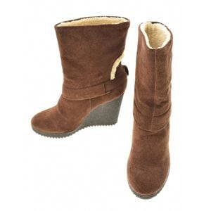 NINE WEST / �ʥ��󥦥����� �������� ��ܥ� �����å� �֡��� 