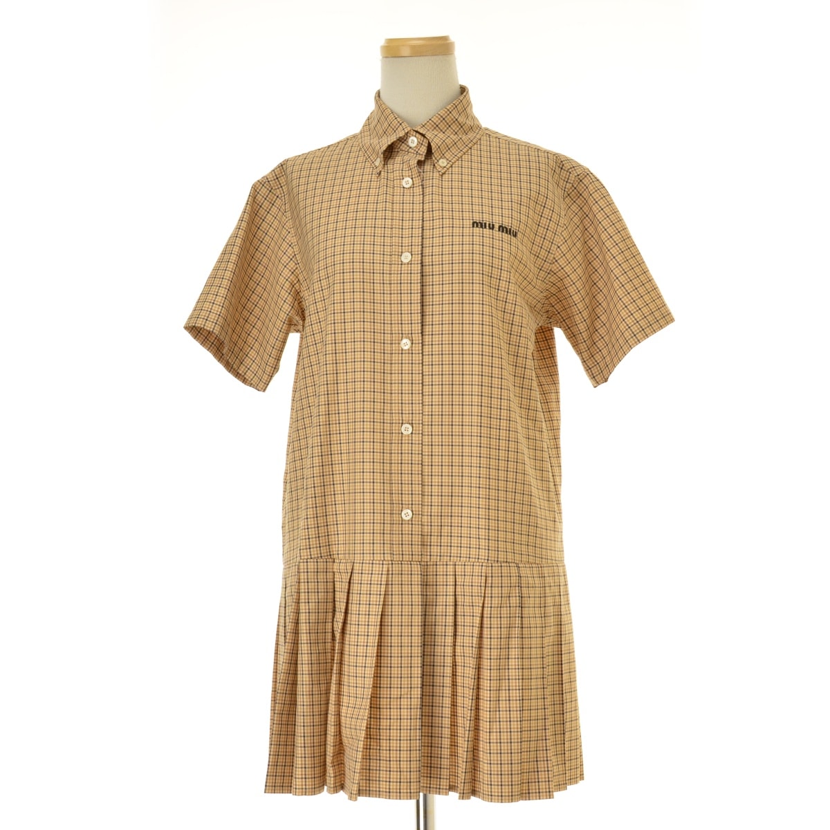 ブランド古着】MIU MIU / ミュウミュウ 24SS MF5399 プリーツ