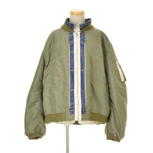 sacai  LEVIS /   ꡼Х 25SS 25-03707M Denim x Nylon Twill Reversible Blouson 㥱å 