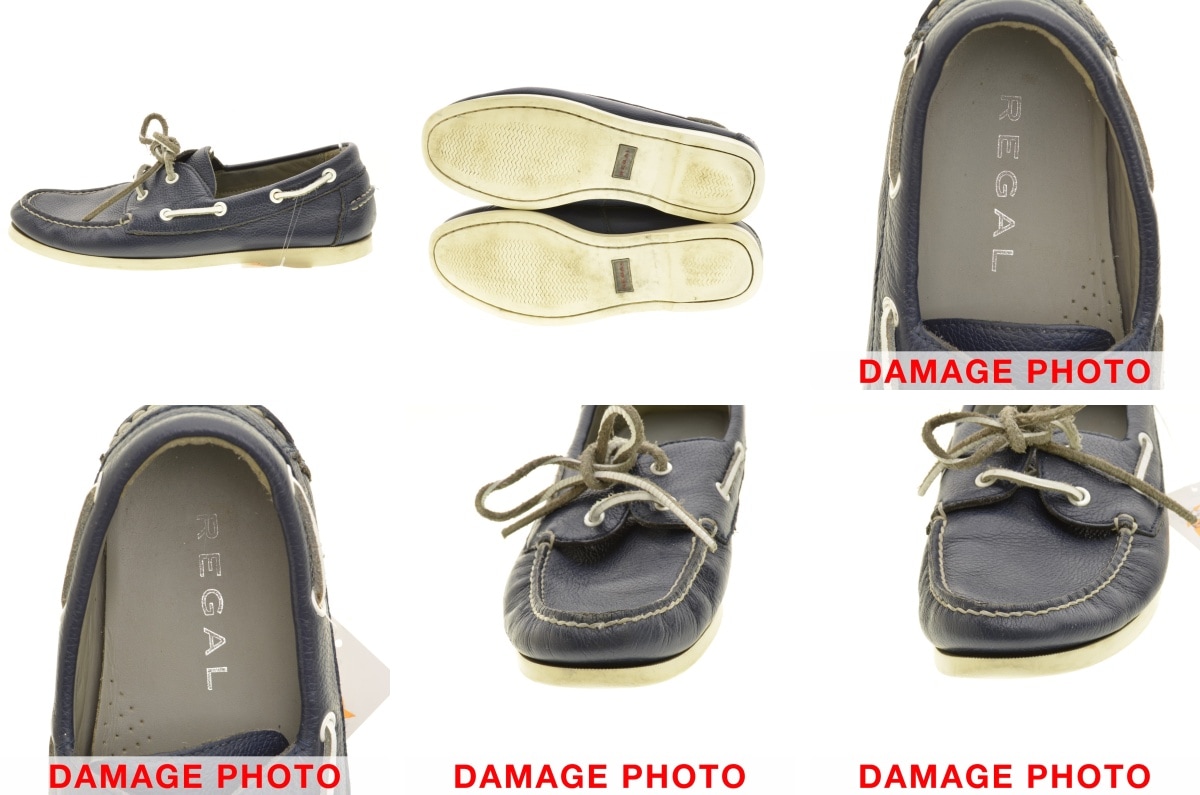 ブランド古着】REGAL / リーガル 55TR シュリンクレザー デッキ