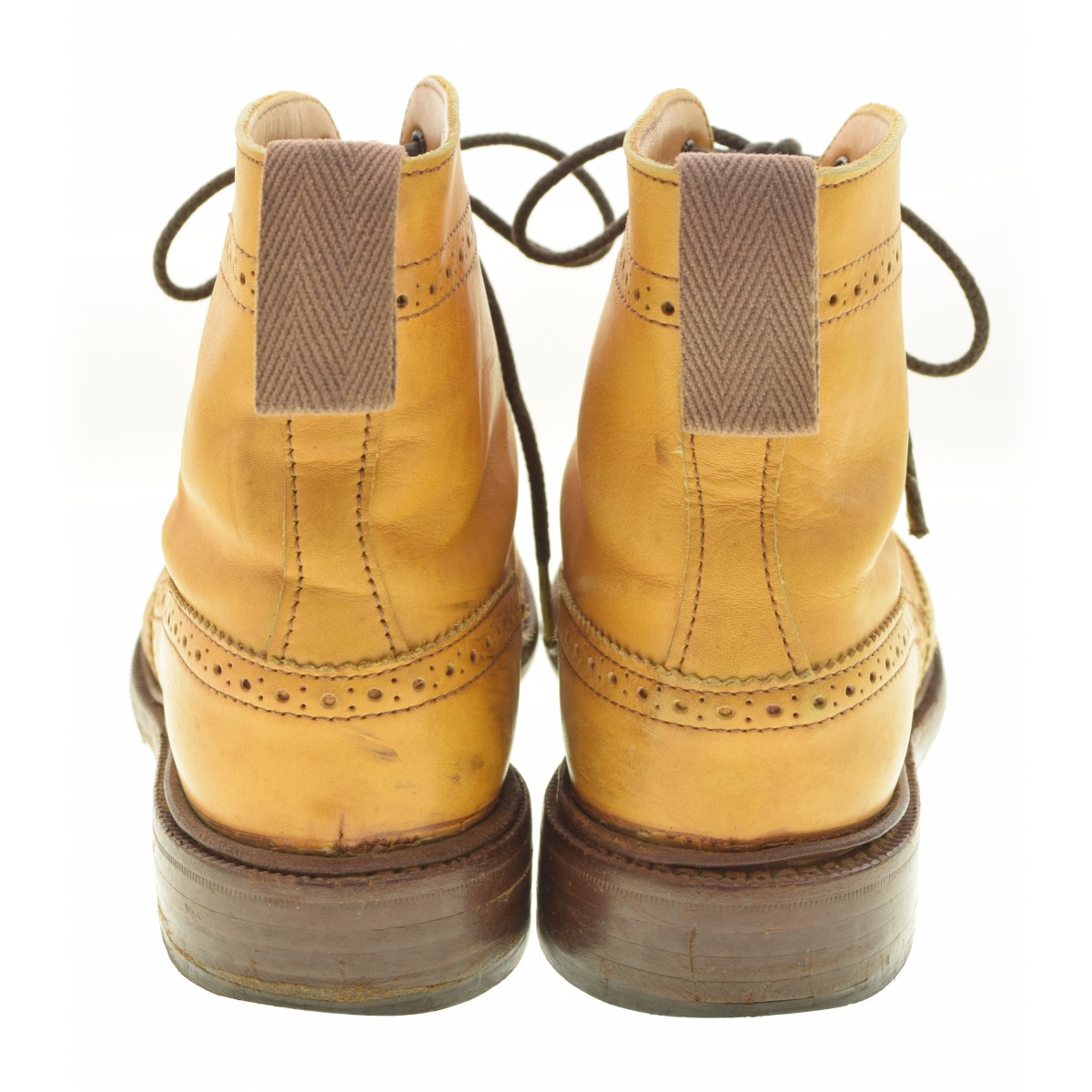 【Tricker’s 】ウィングチップ カントリーブーツ UK8.5 Tricker's（トリッカーズ） ウィングチップ m2508 カントリーブーツ