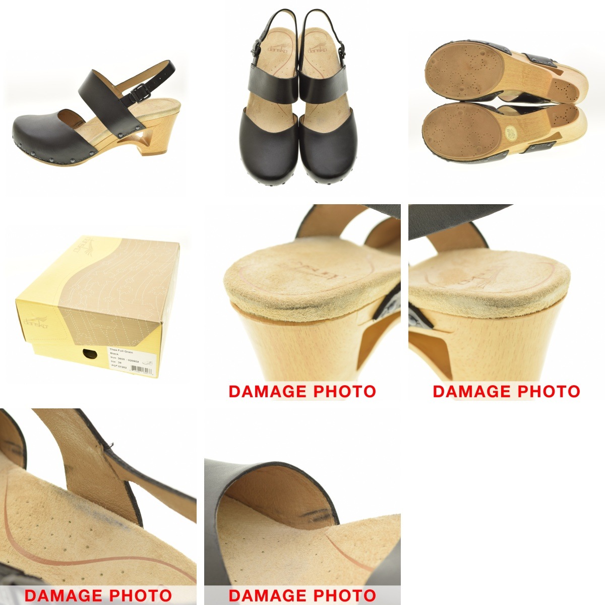 ブランド古着】DANSKO / ダンスコ Thea Full Grain サンダル