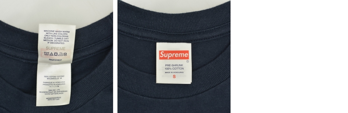 ブランド古着】SUPREME / シュプリーム 25SS Tape Tee Navy 半袖 ブランド古着】SUPREME / シュプリーム 25SS Tape Tee Navy 半袖