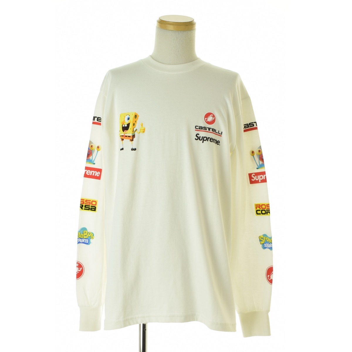 Supreme スポンジボブ 長袖カットソー Supreme シュプリーム 25SS × SpongeBob Castelli Racing L/S